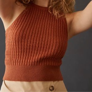 Open Back Sweater Tank